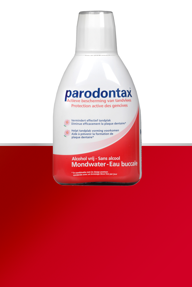 parodontax mondwater voor gebruik parodontax